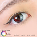 Sweety Aura Rainbow (1 lens/pack)-Colored Contacts-UNIQSO