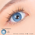 Kazzue Dark Mermaid Blue (1 lens/pack)-Colored Contacts-UNIQSO