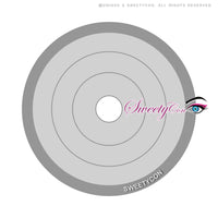 Sweety Rings Grey (1 lens/pack)-Colored Contacts-UNIQSO