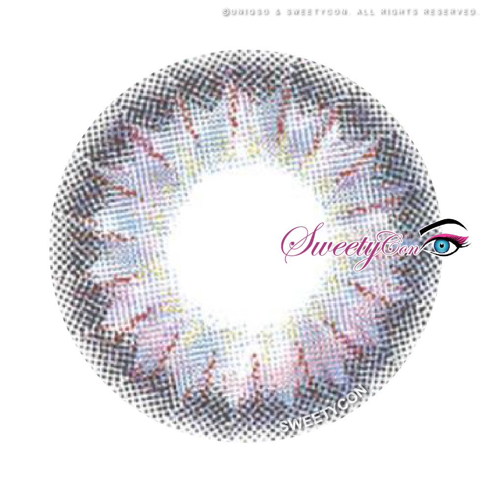 Sweety Aurora Violet (1 lens/pack)-Colored Contacts-UNIQSO