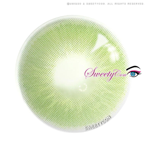 Sweety Love.S Green (1 lens/pack)-Colored Contacts-UNIQSO