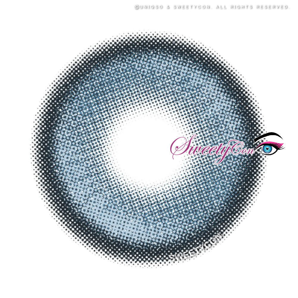 1 Day Sweety Deepveil Blue (2 or 10 lenses/pack)-Colored Contacts-UNIQSO