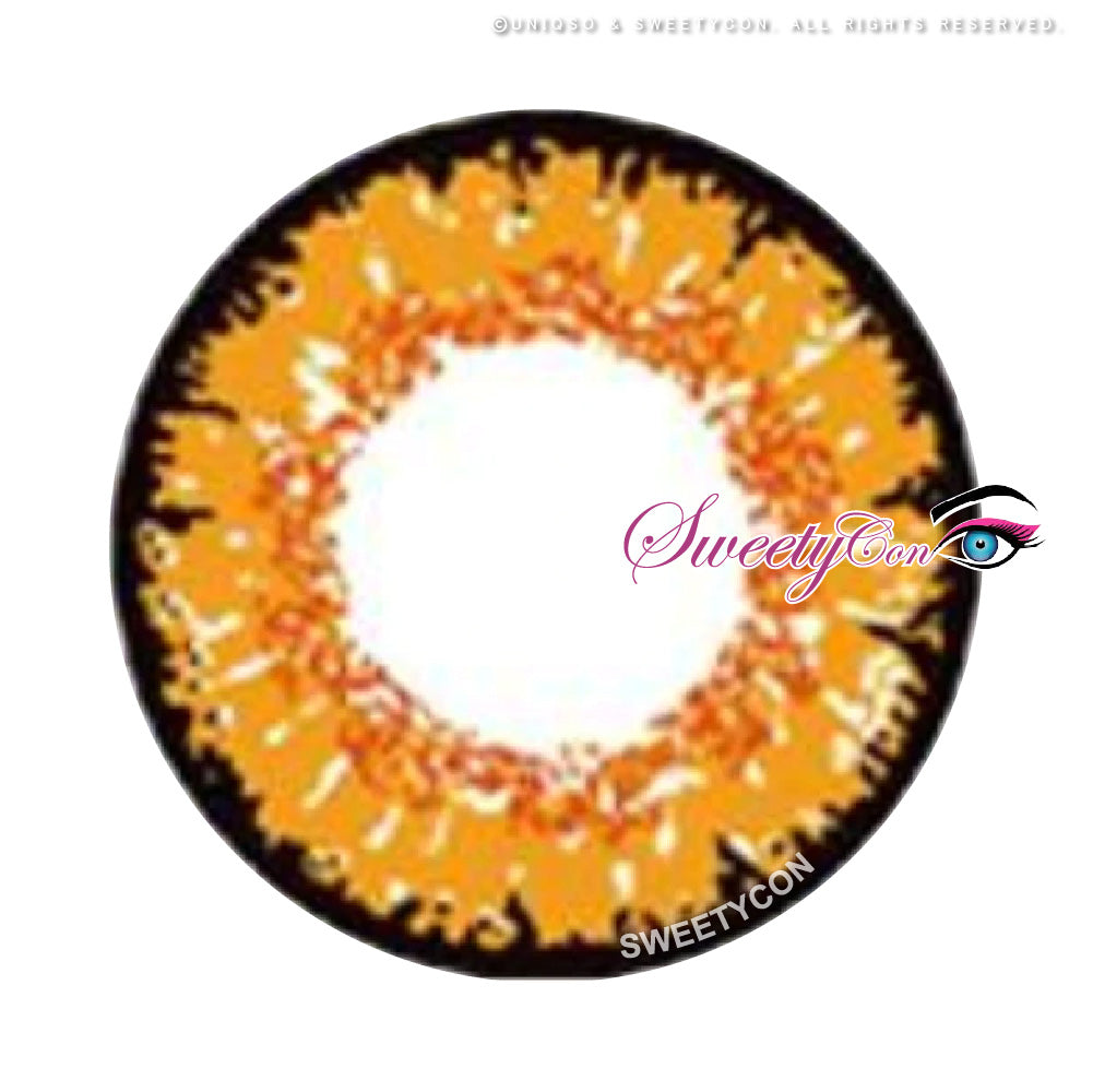 Sweety Queen Light Orange (1 lens/pack)-Colored Contacts-UNIQSO