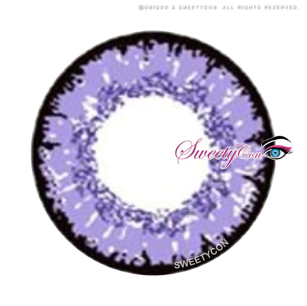 Sweety Queen Dark Violet (1 lens/pack)-Colored Contacts-UNIQSO