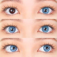 Kazzue Dark Mermaid Blue (1 lens/pack)-Colored Contacts-UNIQSO