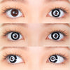 Kazzue Crazy Mono Goth (1 lens/pack)-Colored Contacts-UNIQSO