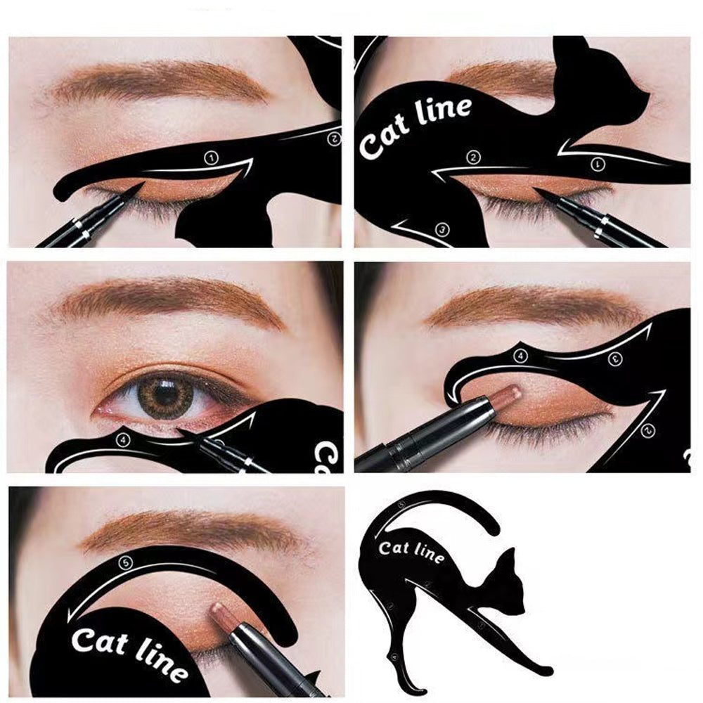 Cat Line Eyeliner Perfection Kit For Beginner-Eye Makeup Tool-UNIQSO Canada
