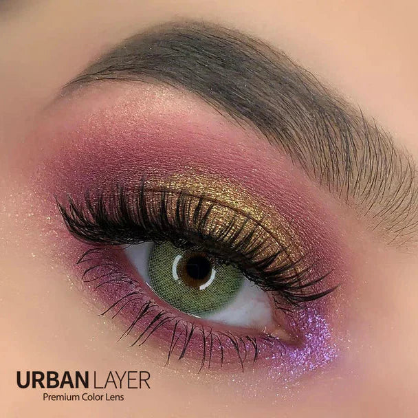Urban Layer Cloud Green (1 lens/pack)-Colored Contacts-UNIQSO Canada
