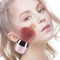 Colorful Kabuki Makeup Brush-Makeup Brushes-UNIQSO Canada