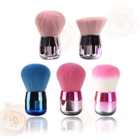Colorful Kabuki Makeup Brush-Makeup Brushes-UNIQSO Canada