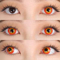 Coscon Crazy with Power - Inferno Crack (1 lens/pack)-Crazy Contacts-UNIQSO Canada
