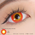Coscon Crazy with Power - Inferno Crack (1 lens/pack)-Crazy Contacts-UNIQSO Canada