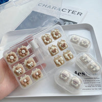 Cute 3D Contact Lens Case Travel Kit (6 Pairs)-Lens Case-UNIQSO Canada