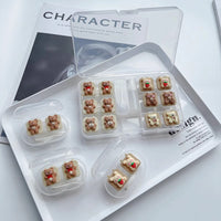 Cute 3D Contact Lens Case Travel Kit (6 Pairs)-Lens Case-UNIQSO Canada