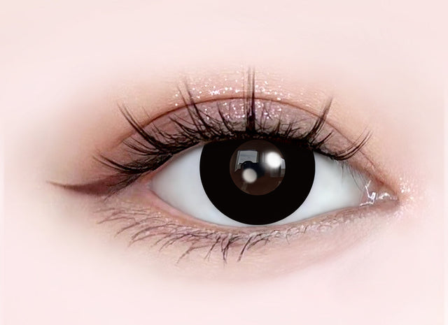 Sweety Crazy Solid Black II (1 lens/pack)-Crazy Contacts-UNIQSO Canada