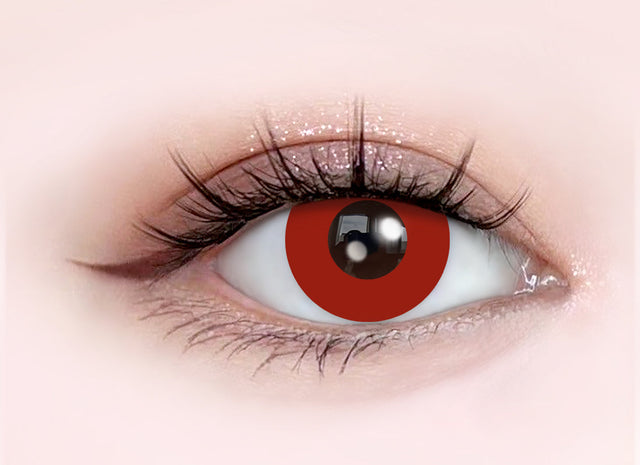 Sweety Crazy Solid Red II (1 lens/pack)-Crazy Contacts-UNIQSO Canada