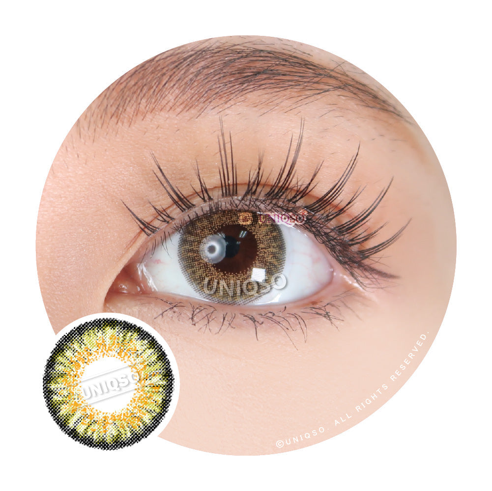 Dueba Toric KH2 Pure Hazel (1 lens/pack)-Colored Contacts-UNIQSO Canada