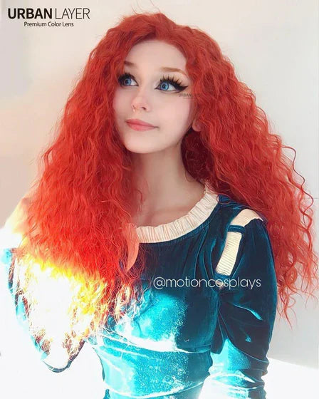 Sweety Crazy Blue Shadow (1 lens/pack)-Crazy Contacts-UNIQSO Canada
