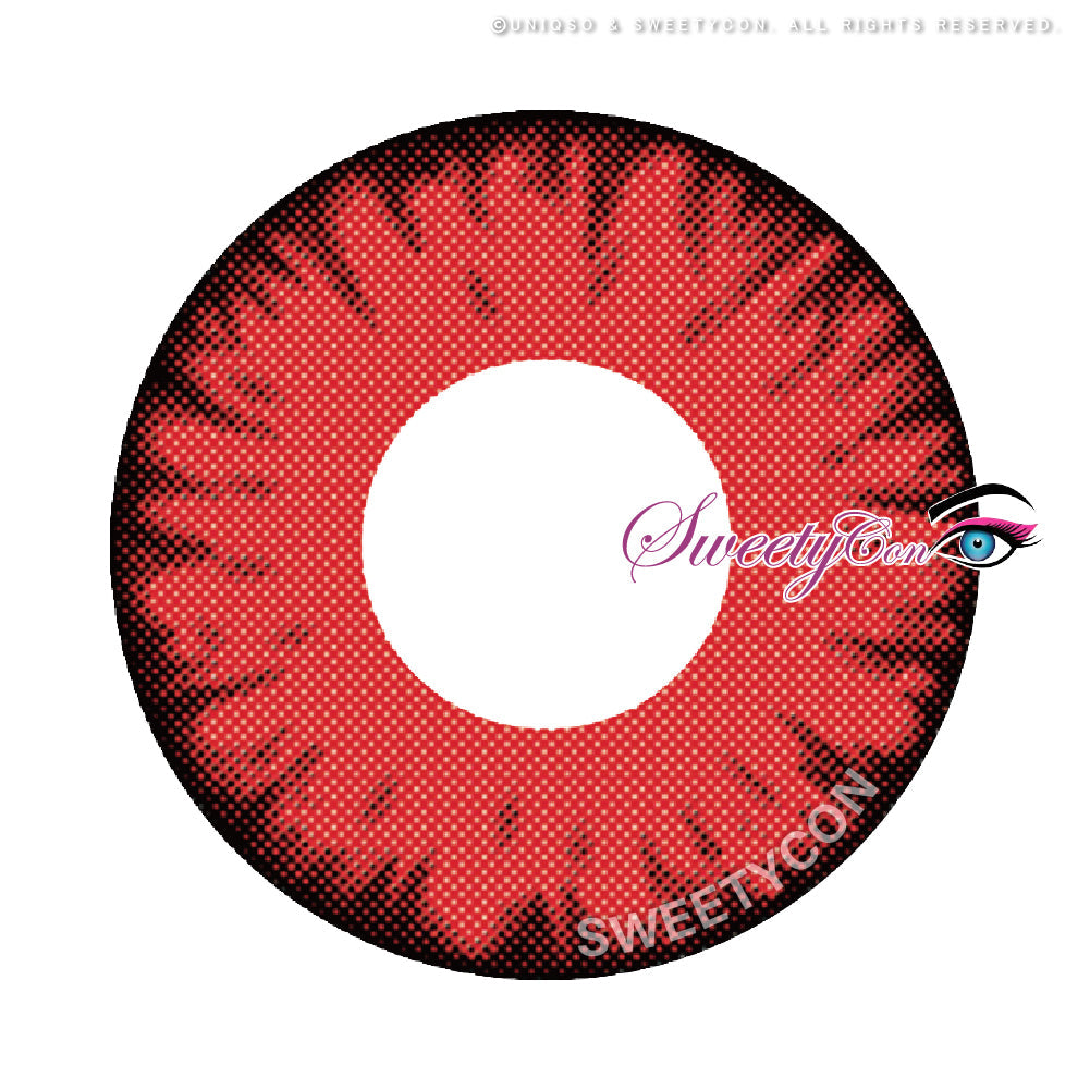 Sweety Crazy Vampire Red II (1 lens/pack)-Crazy Contacts-UNIQSO Canada