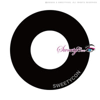 Sweety Crazy Solid Black II (1 lens/pack)-Crazy Contacts-UNIQSO