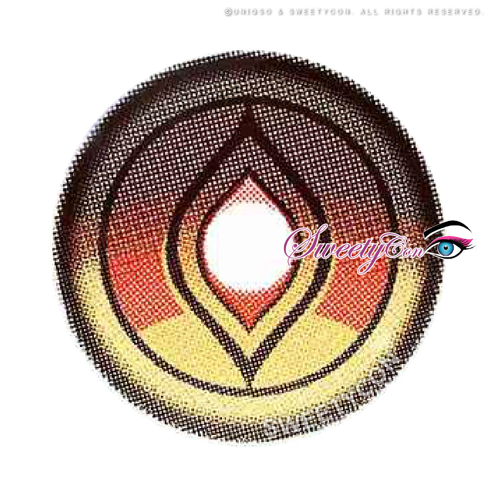 Sweety x Eyesinger Frosted Blood Moon (2 lenses/pack)-Colored Contacts-UNIQSO Canada