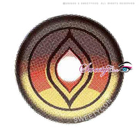 Sweety x Eyesinger Frosted Blood Moon (2 lenses/pack)-Colored Contacts-UNIQSO Canada