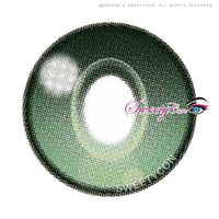 Sweety x Eyesinger Emerald Halo (2 lenses/pack)-Colored Contacts-UNIQSO Canada
