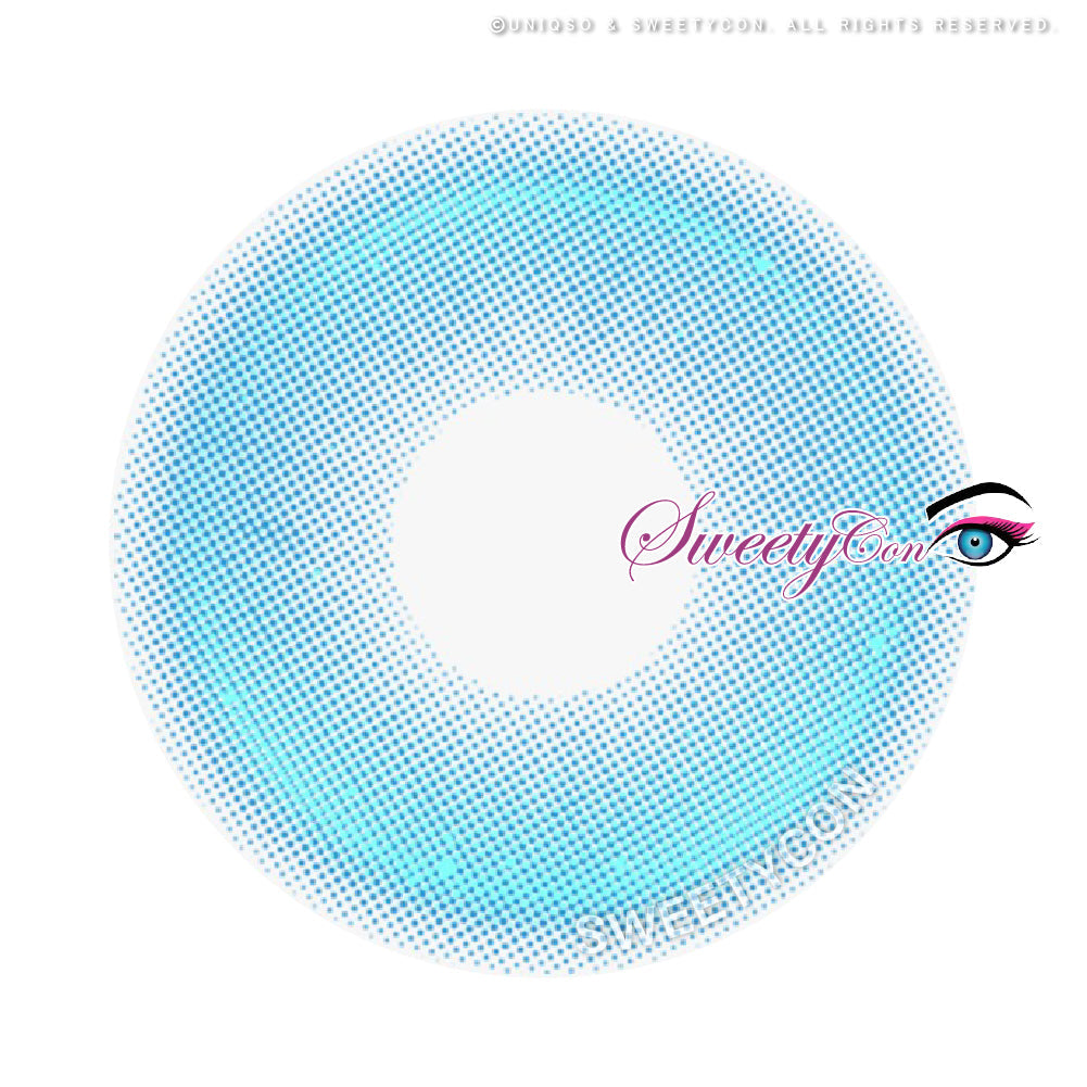 Sweety Monaco Blue (1 lens/pack)-Colored Contacts-UNIQSO Canada