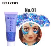 Fit Colors Face & Body Party Glitter-Sequins & Glitter-UNIQSO Canada