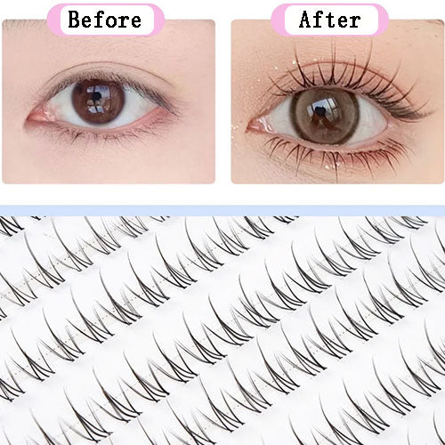 Foxy Sunny Cluster Natural Eyelashes-Fake Eyelash-UNIQSO Canada