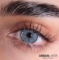 Urban Layer Gemini Ash Blue (1 lens/pack)-Colored Contacts-UNIQSO Canada
