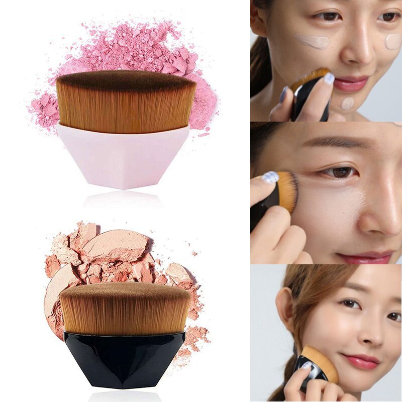 Hexagon Makeup Brushes For Foundation-Makeup Brushes-UNIQSO Canada