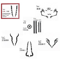 JJK Tattoo Stickers-Cosplay Accessories-UNIQSO Canada