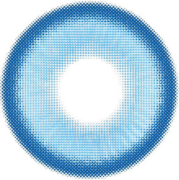 Sweety Halo Blue (1 lens/pack)-Colored Contacts-UNIQSO Canada