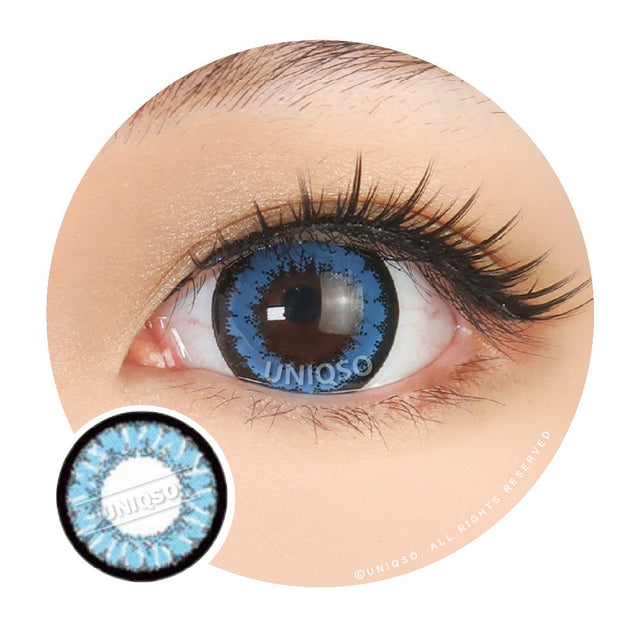 Kawayii A-Max Blue (1 lens/pack)-Colored Contacts-UNIQSO Canada