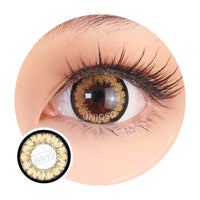 Kawayii A-Max Brown (1 lens/pack)-Colored Contacts-UNIQSO Canada