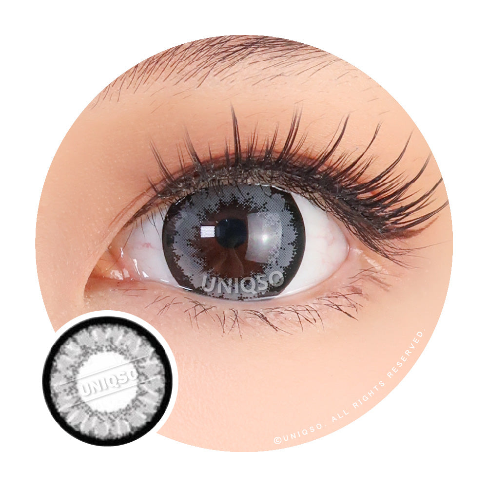 Kawayii A-Max Grey (1 lens/pack)-Colored Contacts-UNIQSO Canada