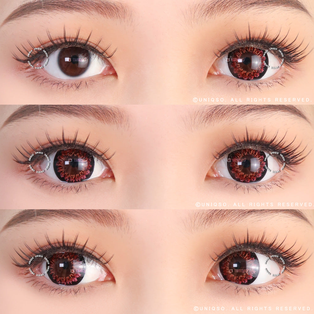 Kawayii S-Max Red (1 lens/pack)-Colored Contacts-UNIQSO Canada