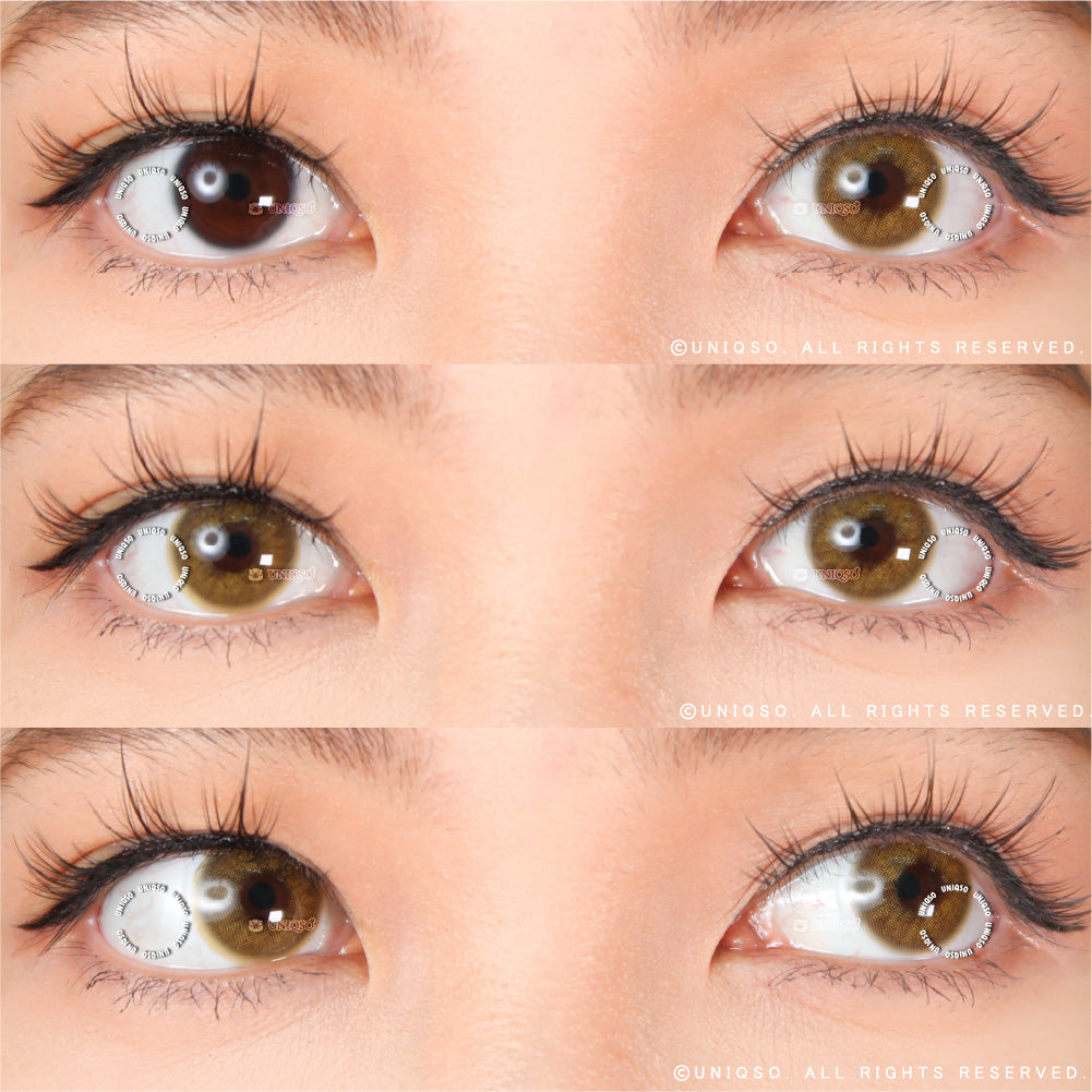Kazzue Basic Pure Brown (1 lens/pack)-Colored Contacts-UNIQSO Canada