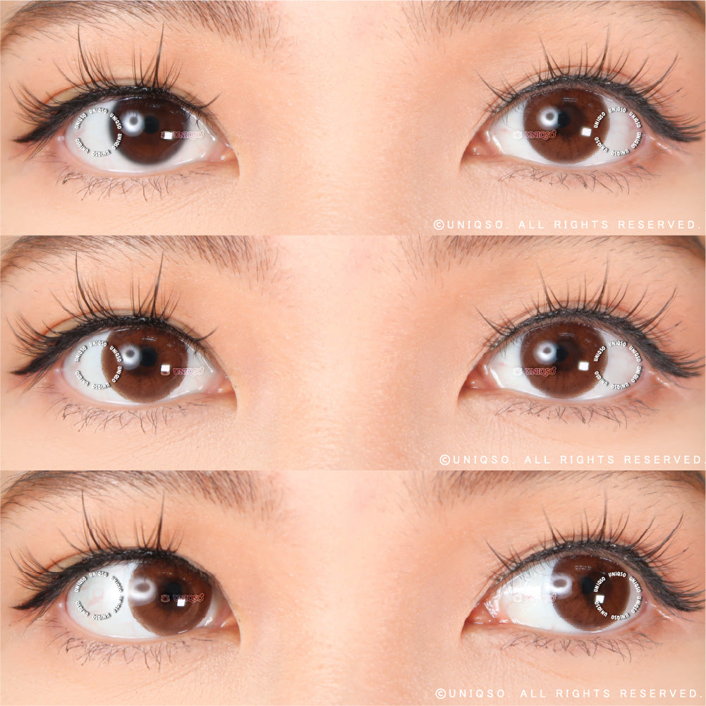 Kazzue Basic Pure Choco (1 lens/pack)-Colored Contacts-UNIQSO Canada