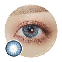 Kazzue Cherish Blue colored contacts