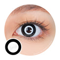 Kazzue Crazy Mono Goth (1 lens/pack)-Colored Contacts-UNIQSO Canada