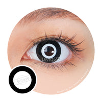 Kazzue Crazy Mono Goth (1 lens/pack)-Colored Contacts-UNIQSO Canada