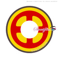 Kazzue Crazy Red Cross (1 lens/pack)-Colored Contacts-UNIQSO Canada