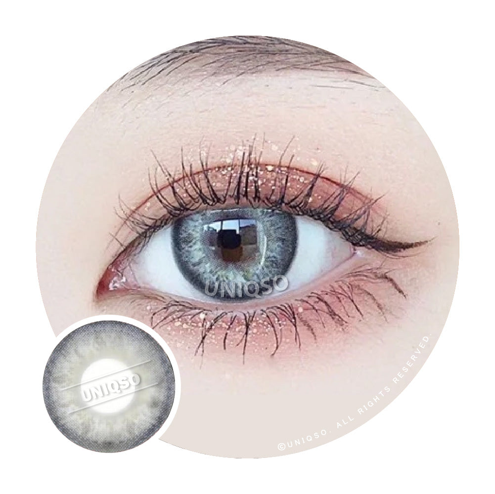 Kazzue Desire Grey colored contacts