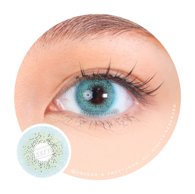 Kazzue Hyperopia Symphony Blue (1 lens/pack)-Colored Contacts-UNIQSO Canada