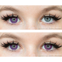 Kazzue Intense Pop Purple colored contacts