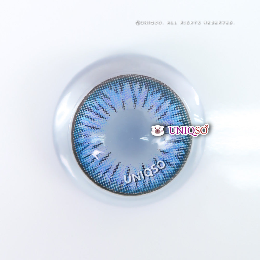 Kazzue Premier Blue (1 lens/pack)-Colored Contacts-UNIQSO Canada