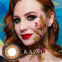 Kazzue Premier Caramel (1 lens/pack)-Colored Contacts-UNIQSO Canada