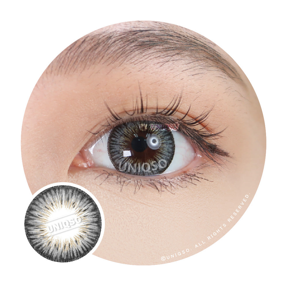 Kazzue Premier Grey (1 lens/pack)-Colored Contacts-UNIQSO Canada